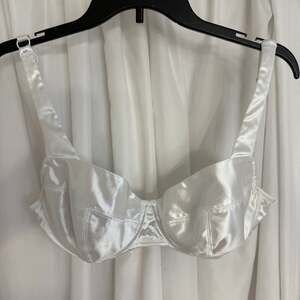 Fredericks of Hollywood Satin Full Coverage Bra 36D